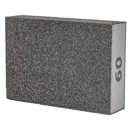 Шліфувальна Губка чотиристороння 100х70х25мм Р60 Sigma (9130641) - 2