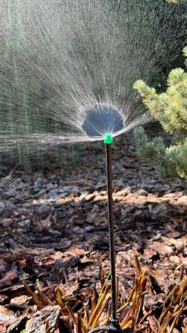 Микроджет Presto-PS крапельниця для поливу Шуруп 90 л/год 180°, в упаковці - 100 шт. (MJS-018) - 4