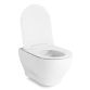 OLIVA Rectangular унітаз 525*365*400мм підвісний в комплекті з сидінням Slim slow-closing - 3