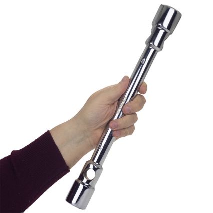 Ключ балонный усиленный 27×30×400мм CrV satine Sigma (6032091) - 6