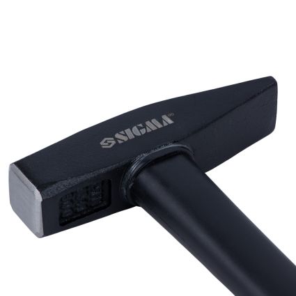 Молоток 300г слюсарний фиберглассовая ручка Sigma (4316031) - 6