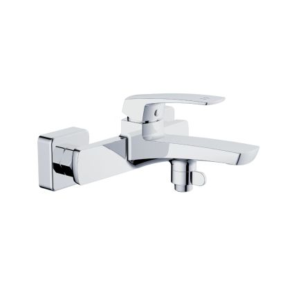 Змішувач для ванни Qtap Tern (c душевым гарнитуром) QTTER259CRM47586 Chrome - 1