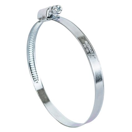 Хомут черв'ячний оцинкований 9мм D70-90мм 10шт Sigma (2511151) - 1