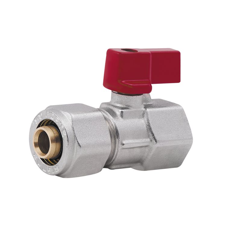 Кран кульовий обтискний SD Forte 16х1/2&amp;quot; ВР SF264W15 - 1