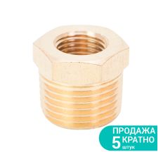 Соединение 1/4&quot; × 1/2&quot; (латунь) Sigma (7025521)