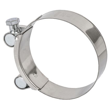 Хомут силовой нержавеющий 24мм Ø80-85мм SIGMA (2508241) - 4