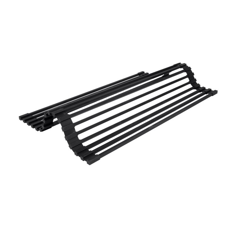 Сушарка на кухонну мийку Lidz Acsis LA06 Black, квадратна основа, для посуду 430х303 мм LDACSLA06BLM49764 - 4