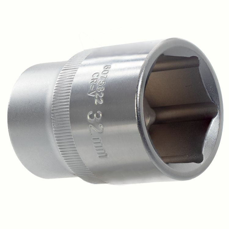 Насадка шестигранна 3/4&amp;quot; 32мм CrV ULTRA (6075322) - 8
