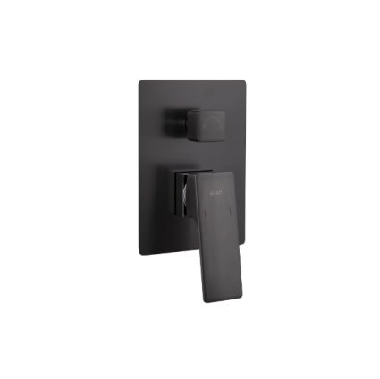 Душевая система скрытого монтажа Gemini на 3 потреб.Gunmetal Black PVD Q-tap - 4