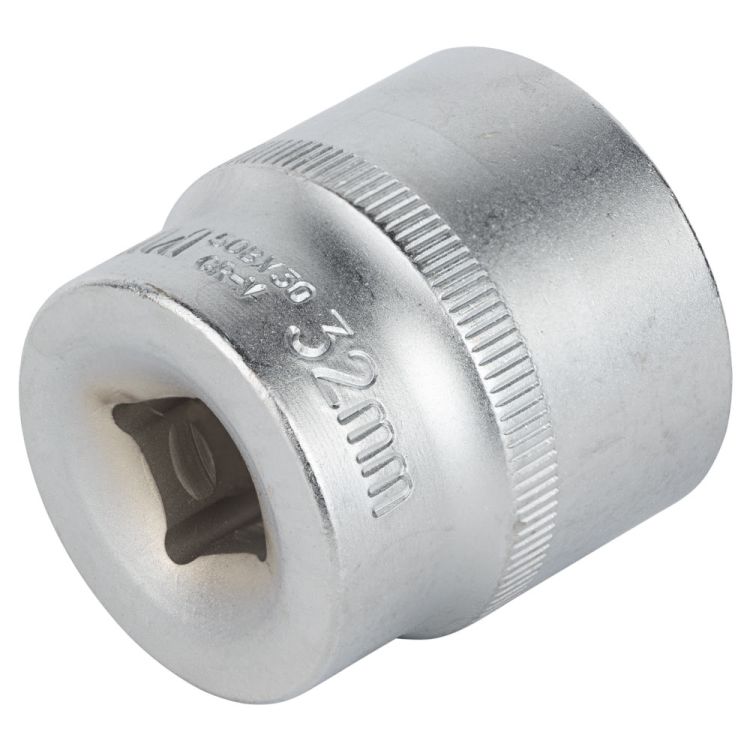 Насадка шестигранна коротка 1/2&amp;quot; 32мм CrV mid Sigma (6071321) - 4