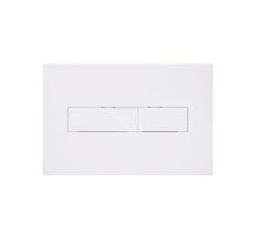 Клавіша змиву Qtap Standard 152x236x28 мм, White, лінійна QTSTD164W49471