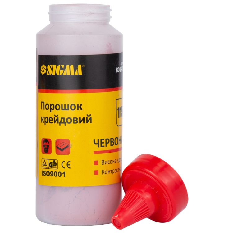 Крейдяної порошок (червоний) 115г Sigma (8019221) - 3