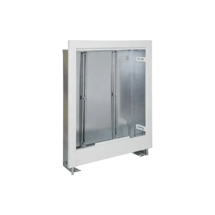 Шкаф коллекторный 770х600x120 (0,7 мм) внутренний №3 Белый глянец Thermo Alliance - 5