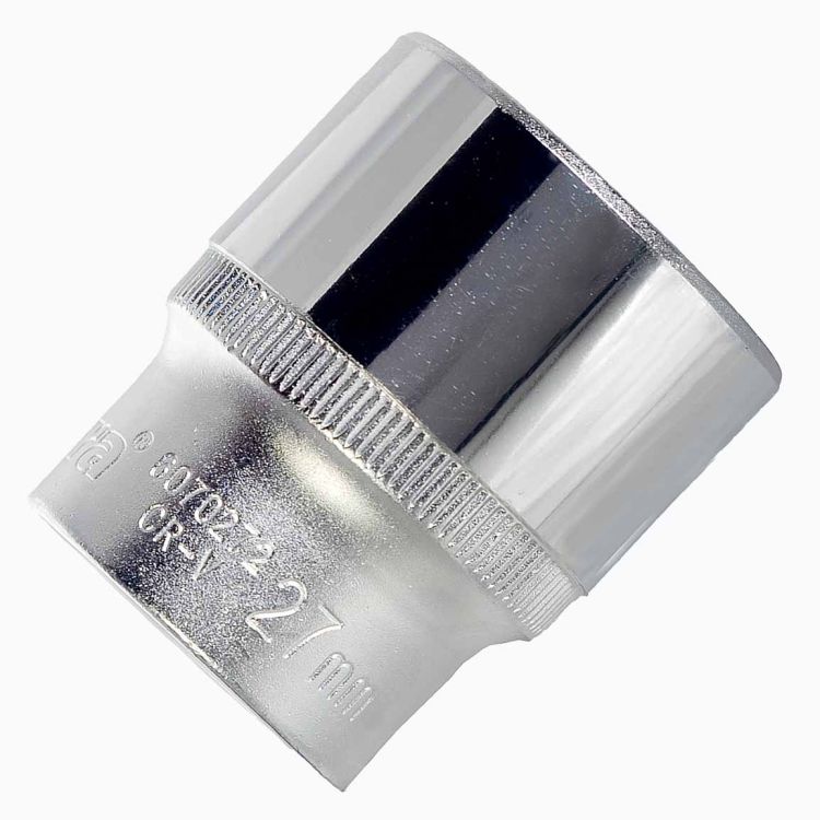 Насадка шестигранна коротка 1/2&amp;quot; 27мм CrV ULTRA (6070272) - 6