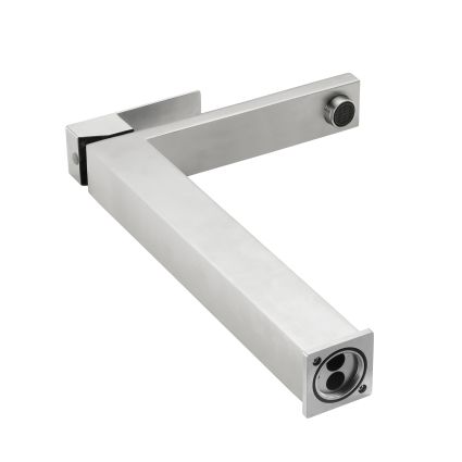 Змішувач для раковини високий Lidz Helix 001FH (k35) LDHEL001FHNKS49179 Nickel - 4