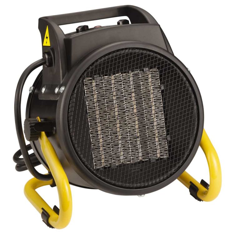 Електрична теплова гармата з керамічним нагрівачем 2.0 кВт (метал) - 7