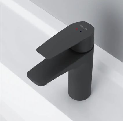 Смеситель для умывальника излил 99 мм, черный F90E02122 Gem AM/PM - 3