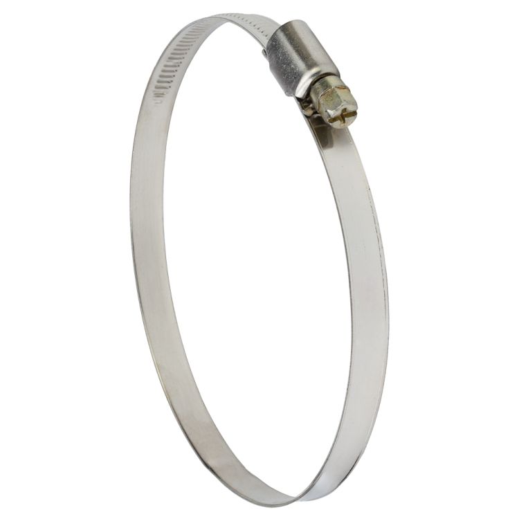 Хомут черв'ячний нержавіючий 9мм D90-110мм 10шт Sigma (2510171) - 5