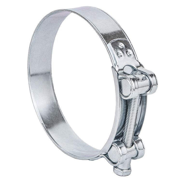 Хомут силовой оцинкованный 24мм Ø104-112мм SIGMA (2509281) - 1