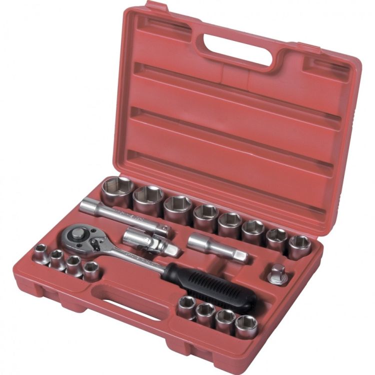 Набор слесарно-монтажный с квадратом 1/2&amp;quot;, 21 предм. MTX MASTER 135219 - 2