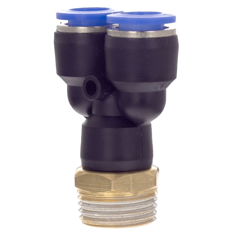 Штуцер цанговий (Y-подібний) Ø10*10*10мм МТ 1/2&amp;quot; Sigma (7027871) - 3