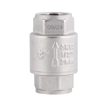 Зворотний клапан Forte 1/2&amp;quot;В із латунним штоком TAF240W15 Thermo Alliance - 1