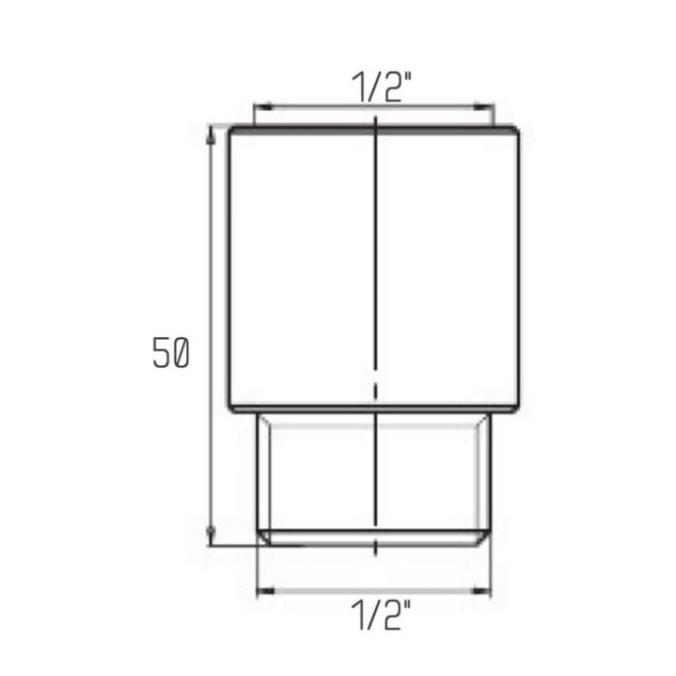Подовжувач Icma 50х1/2&amp;quot; №19 - 2