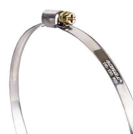 Хомут червячный нержавеющий 9мм D110-130мм 10шт Sigma (2510191) - 4