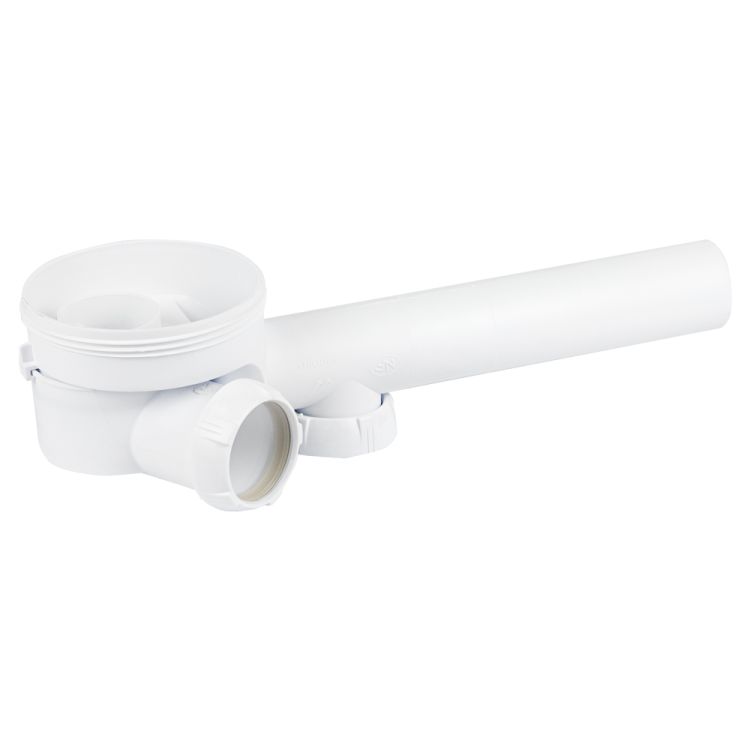 Сифон для подвійної кухонної мийки Espace 1½ &amp;quot; ×Ø40мм WIRQUIN (9542402) - 4