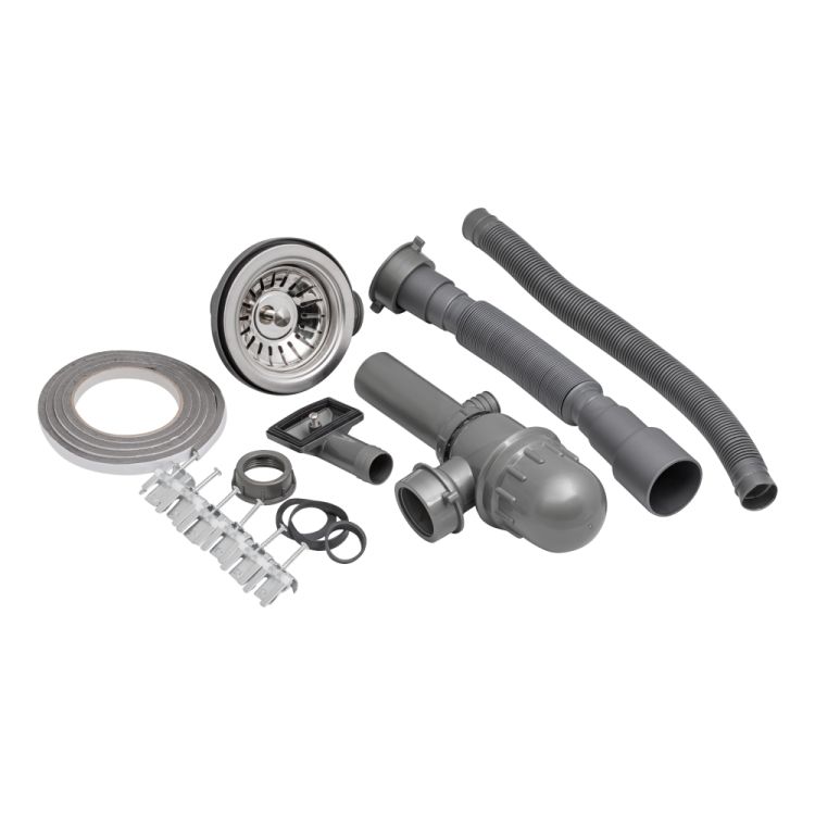 Кухонна мийка Brinex 5745 0,8 мм Satin (BRIN5745SAT08) - 7