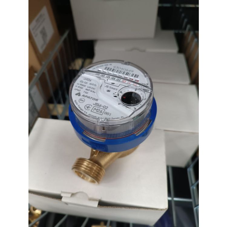 Лічильник хол.води 1/2&amp;quot; Apator +SMART (клас В) б/гайок JS 1.6-0.2 ф15 - 1