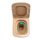 Унітаз підвісний Qtap Tern Ultra Quiet 520×345×325 мм, Beige, з сидінням Slim Duroplast / Soft-close / Quick Release QTTER26SB49001 - 6