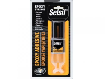 Двухкомпонентный быстродействующий эпоксидный клей &amp;quot;5 мин&amp;quot; Selsil 20V073 - 1