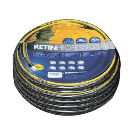 Шланг садовый Tecnotubi Retin Professional для полива диаметр 5/8 дюйма, длина 25 м (RT 5/8 25) - 1