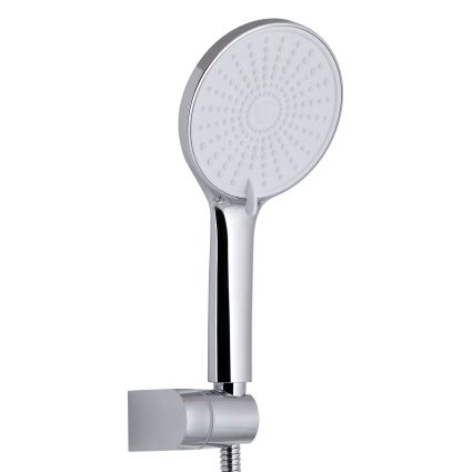 Змішувач для ванни Jay (з душовим гарнітуром) QTJAY259CRW45553 Chrome/White Qtap - 4
