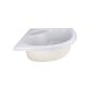 Душова кабіна напівкругла Lidz Latwa SC80x80 SAT HIGH FR 80х80 см + піддон з панеллю 80х80х41 KAPIELKA - 10