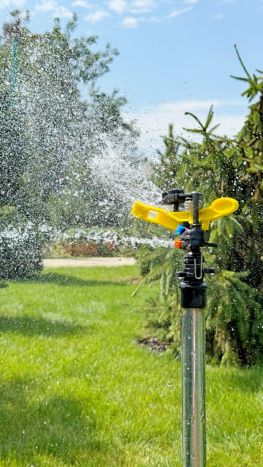 Дождеватель Presto-PS ороситель импульсный для огорода на 2 форсунки (5024) - 3