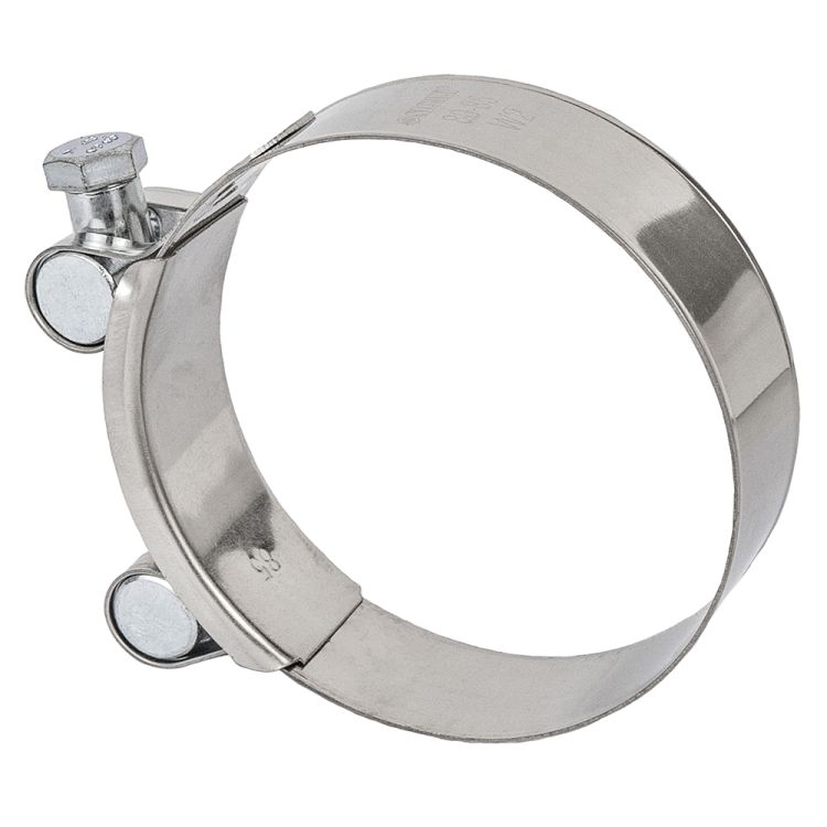 Хомут силовой нержавеющий 24мм Ø80-85мм SIGMA (2508241) - 4