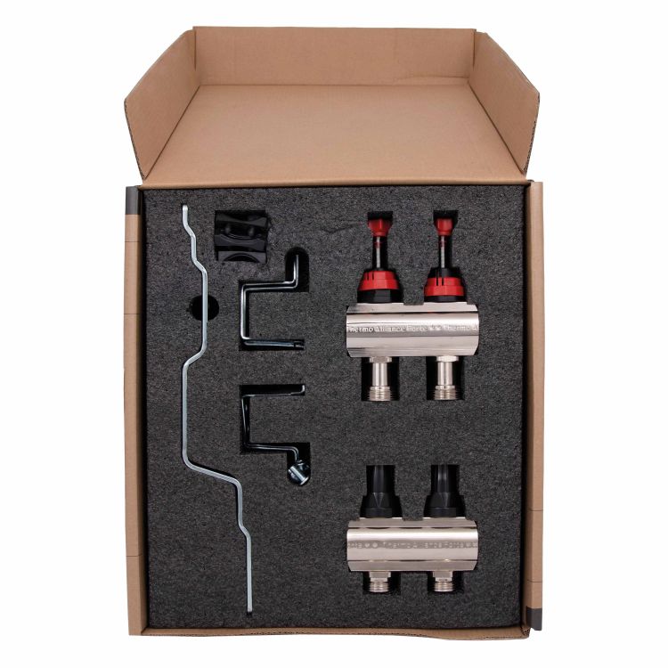 Коллектор с расходомерами SD Forte 1&amp;quot; на 2 выхода - 9