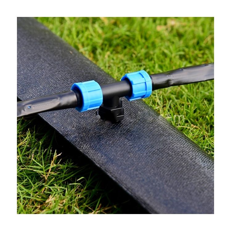 Стартер трійник з піджимом Presto-PS для крапельної стрічки (TT-0417) - 2