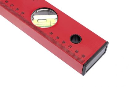 Уровень алюминиевый, 400 мм, 3 глазка, красный, линейка MTX 332209 - 2
