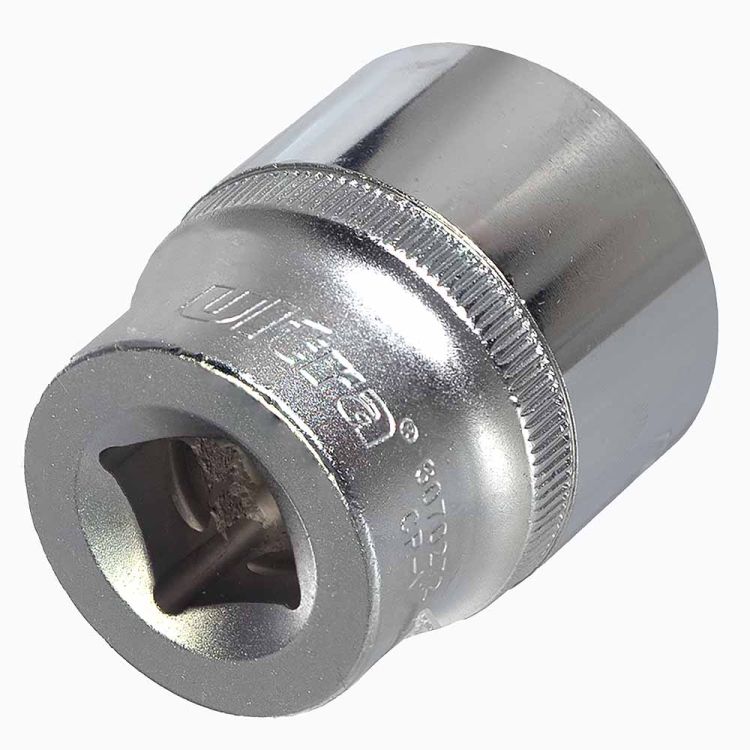 Насадка шестигранна коротка 1/2&amp;quot; 27мм CrV ULTRA (6070272) - 8