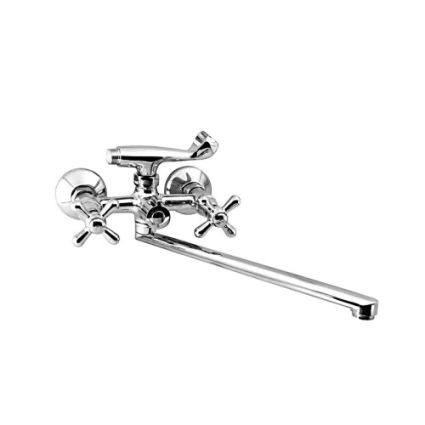 Смеситель для ванны HAIBA Dominox 140 EURO букса резиновая - 1