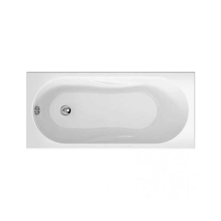 Ванна прямокутна 170х70 см ABS MITO RED акрил, з ніжками тип 1 TK001-019 - 1
