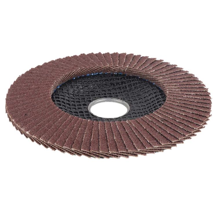 Круг лепестковый торцевой Т29 (конический) Ø125мм P80 Sigma (9172641) - 4