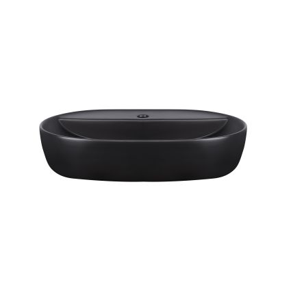 Раковина-чаша Qtap Scorpio 610x400x120 Matt black QT142203MBMBN - 3