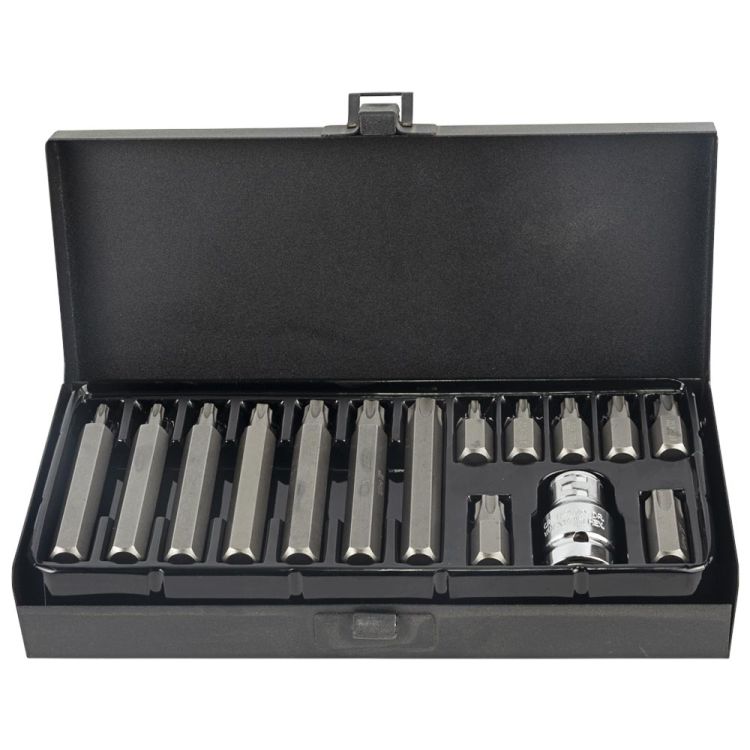 Набор бит TORX 10мм 15шт S2 (металл кейс) ULTRA (4016912) - 1