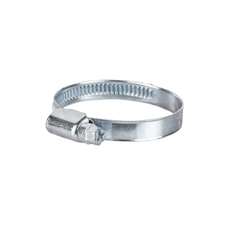 Хомут черв'ячний оцинкований 9мм D32-50мм 25шт Sigma (2511101) - 2