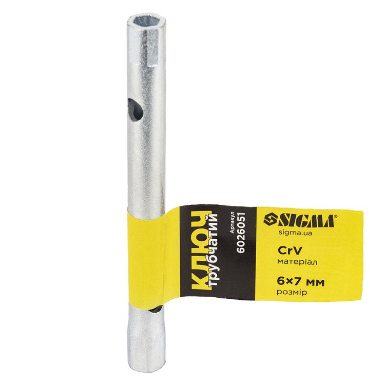 Ключ трубчастий 6*7мм Sigma (6026051) - 1
