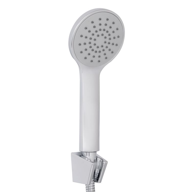 Змішувач для ванни Lidz Latwa 0061 з поворотним виливом та душовим гарнітуром (k35) Chrome LDLAT0061CRM48992 - 5